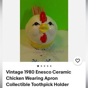 1989 Toothpick Holder